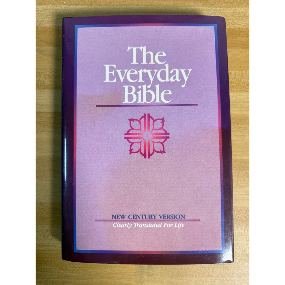 Vintage The Everyday Bible New Century Version Hardcover 1987